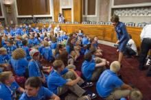 Ranking Member Collins with JDRF Delegates